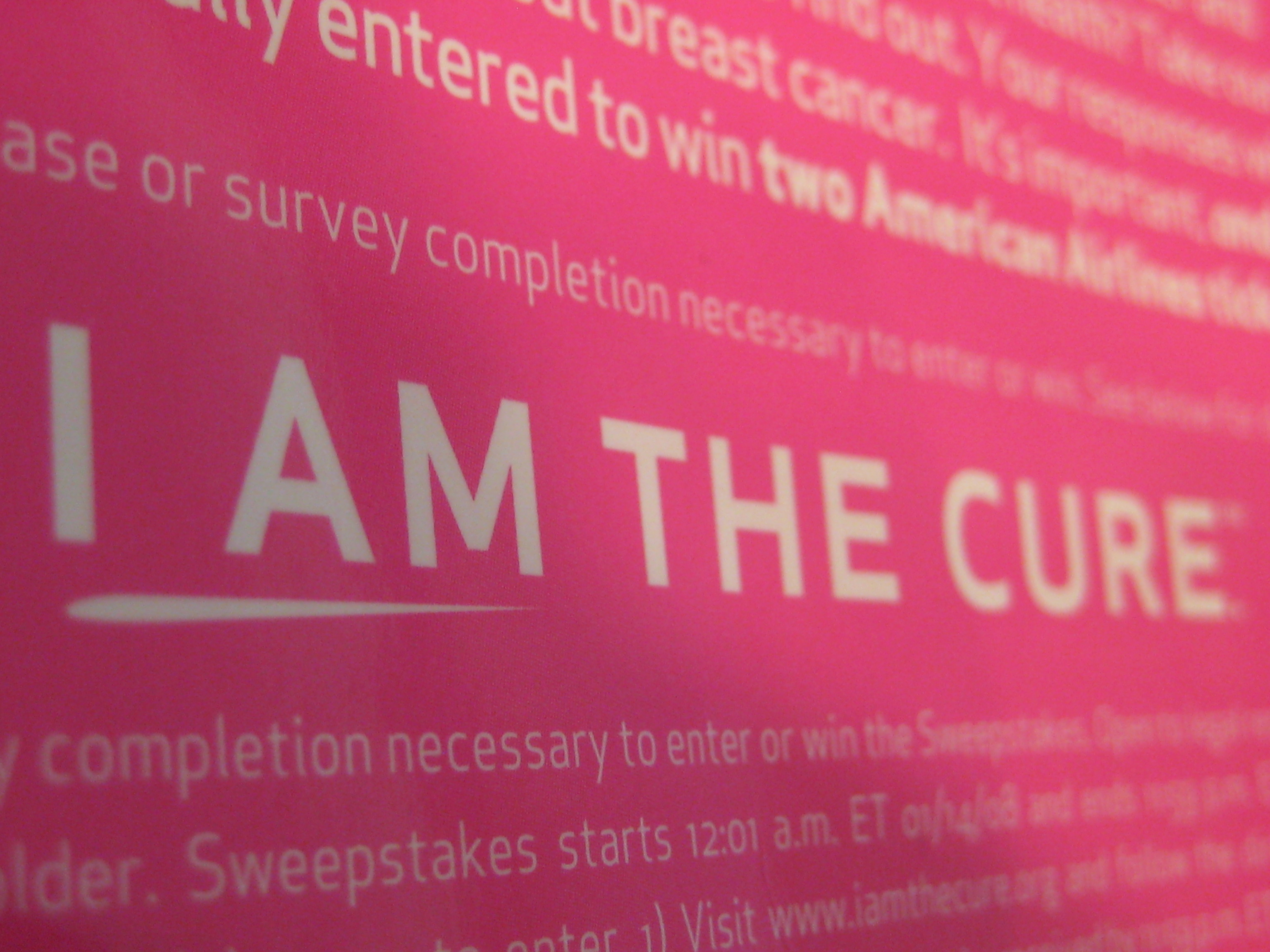 I am the cure